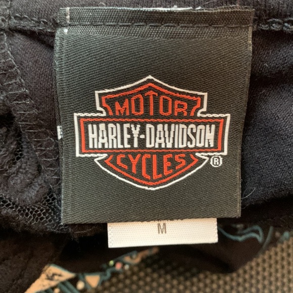 BRAND NEW HARLEY DAVIDSON sequin top with lacy back. SUPER SEXY! Size Medium. - Picture 9 of 10
